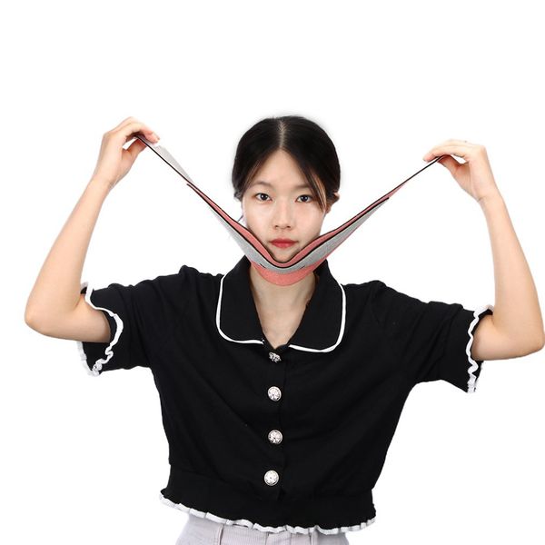 

1pc double chin face bandage slim lift up anti wrinkle face mask v-shaped face line band slimming care tool