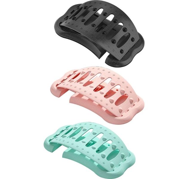 

accessories 2 in 1 back stretcher for pain relief with neck cervical - lumbar g99d