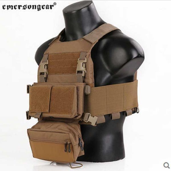 

waist support vest fcs style + belly pocket suit tactical lightweight1, Black;gray