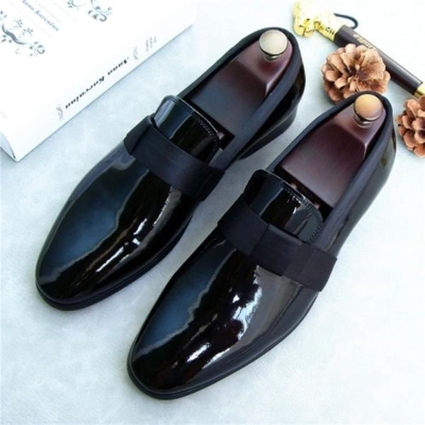 

men dress office mens male shoes leather black business casual wedding brand genuine shoes designer foot wear nmwxv