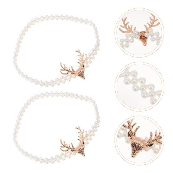 

curtain & drapes 2pcs creative antler tieback elegant buckle metal