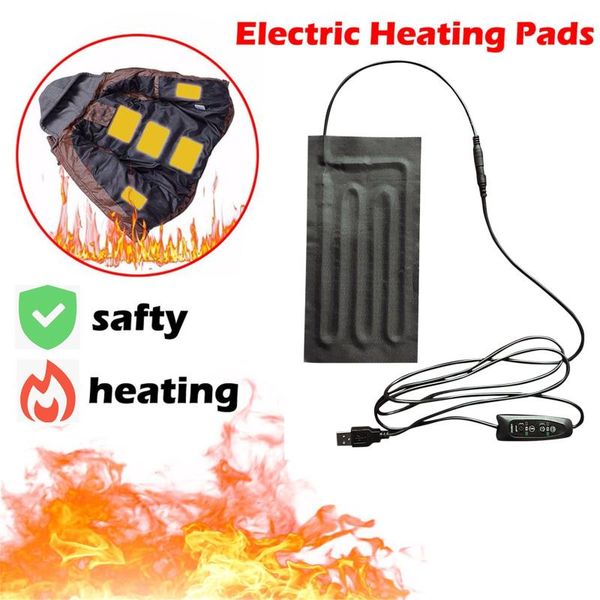 

carpets usb heater electric heating pad thermal clothes heated outdoor mobile jacket warmer for vest