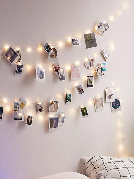 

strings led string lights po clip outdoor battery operated garland christmas decoration holiday party wedding xmas fairy