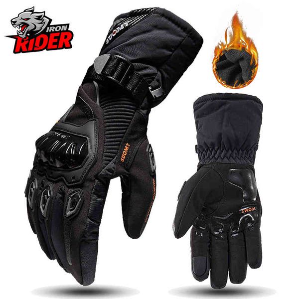 rcycle Winddichte wasserdichte Guantes Männer rbike Reiten Touchscreen Motocross Handschuhe Winter