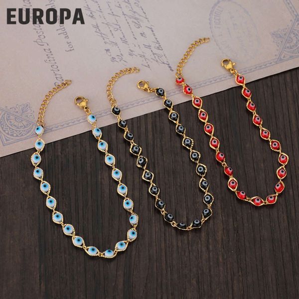 

street po chaoren.com red eyes beads bracelet for men and women, Black