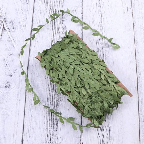 

77m artificial leaf vine simulation foliage vines green leaves rattan fake wreath decorative home wall garden party decor