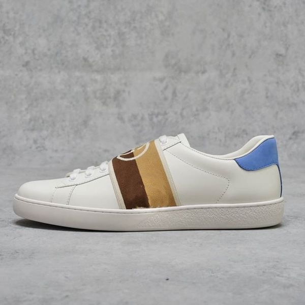 

2021 european american fashion slippers men's leather casual shoes non-slip wear resistant board shoes white and black