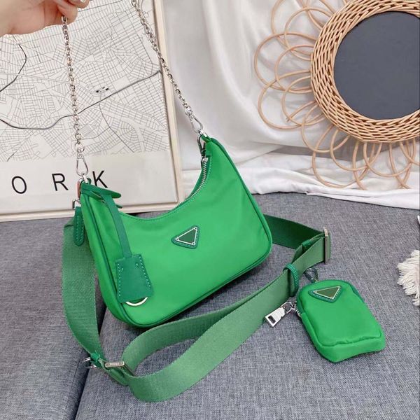 

designer totes luxury shoulder bags handbags genuine leather nylon elling women crossbody bag without box by fenhongbag 08