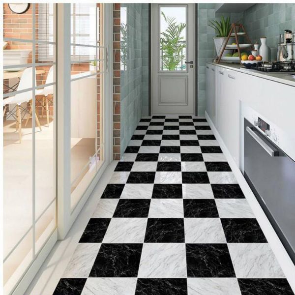 

wallpapers 10pcs 30x30cm 3d stereo waterproof wall stickers custom pvc self-adhesive tv background marble floor