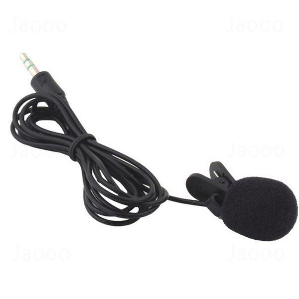 

dropship universal portable 3.5mm mini mic microphone hands clip on microphone mini audio mic for pc laplound speaker