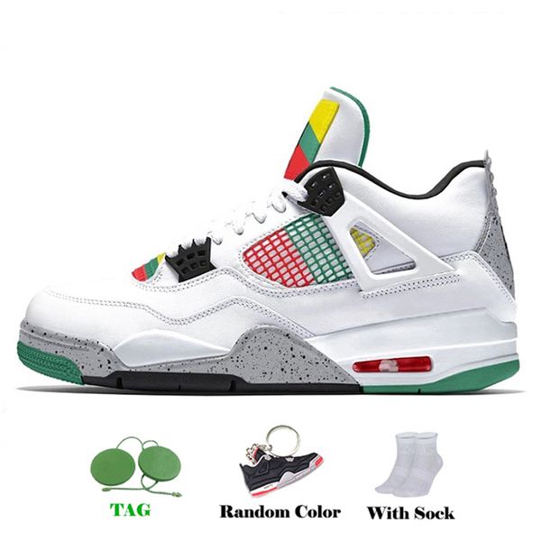 

2021 basketball shoes university blue 4 4s white sail jumpman bred taupe haze neon mens womens trainers sneakers size 139swe