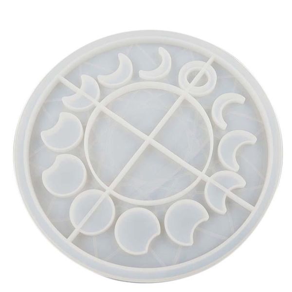 

craft tools moon phase tray resin mold large clock r eclipse crescent silicone epoxy casting for diy crafts
