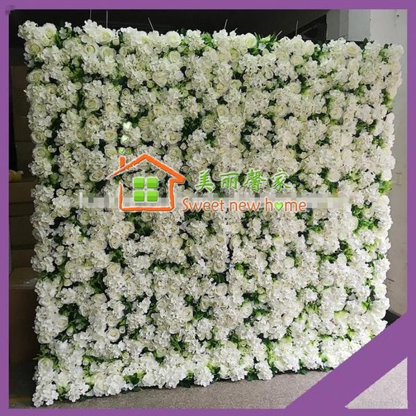 

sweet new home artificial silk rose grass flower wall wedding background lawn/pillar flower road lead home market decoration