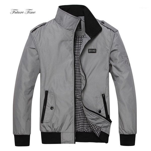 

winter men jacket smart casual stand collar jackets solid plus size zipper outerwear male business silm fit jacket1, Black;brown
