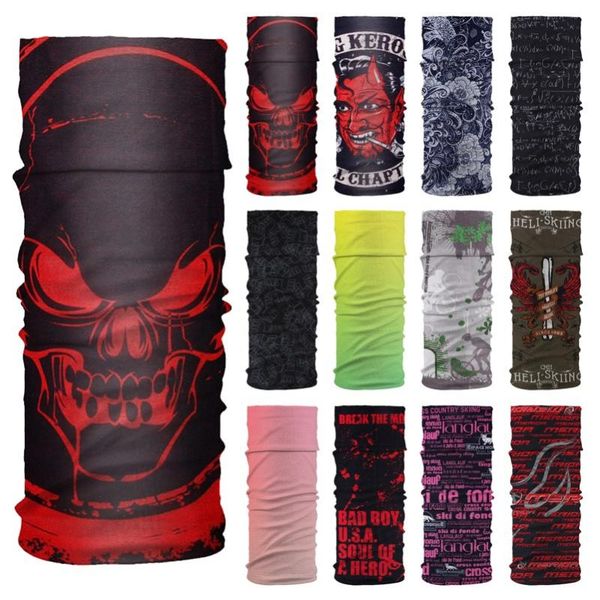 

scarves men women's sports sun protection cycling bandana neck gaiters riding camping scarf activities multi function bandanas, Blue;gray