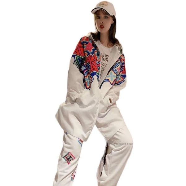 

women's jackets 2021 street wear printed thin outfit women large size long style sunscreen clothes color blocked spring summer cardigan, Black;brown