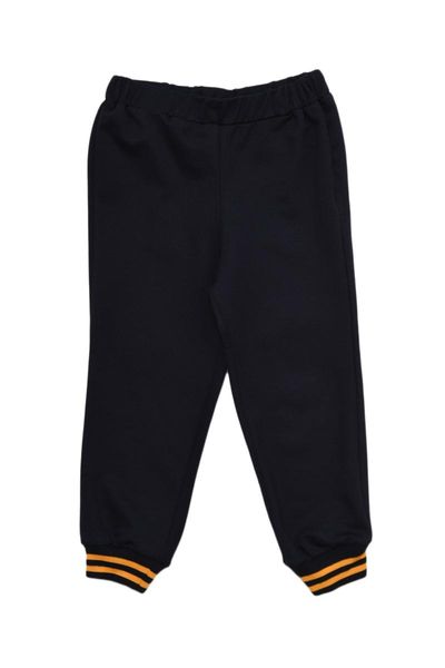 

running pants trendyol stripe male child knitted slim sweatpants tkdaw22ea0291, Black;blue
