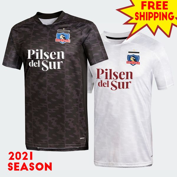

the new 2021 season colo colo home and away fans soccer jerseys high-quality sweatshirt (choose flocking, Black;yellow