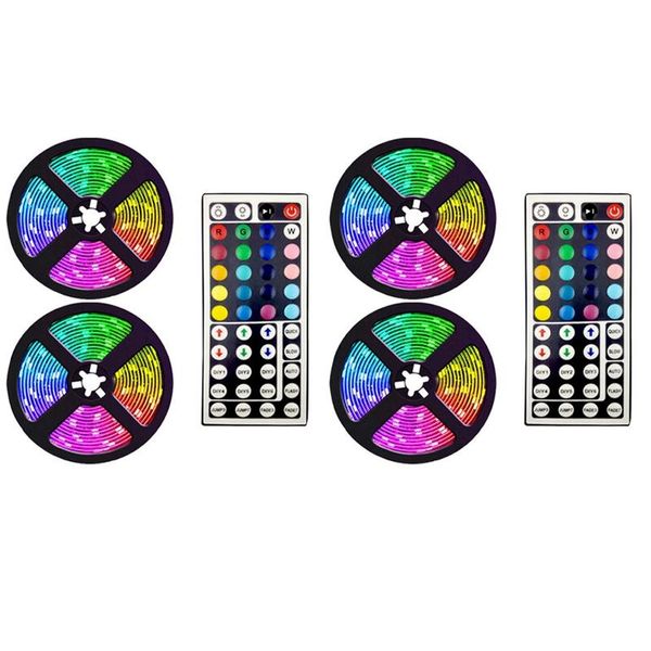 

10m led strip lights with 44 keys controller flexible color changing rgb light strips for party diy decoration