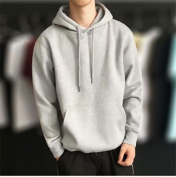 

men's hoodies & sweatshirts spring autumn men casual hoodie fleece hooded coats long sleeve male pullover sportswear, Black