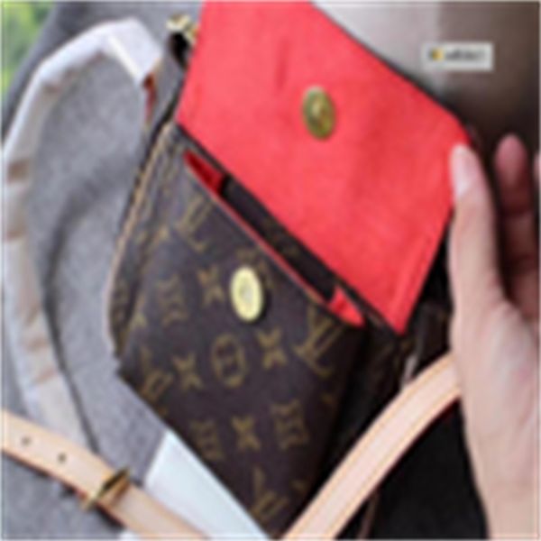 

clutches brand designer luxury gr61 m51166 (795e) women handbags iconic evening bags handles shoulder bags totes cross body bag, Red;black