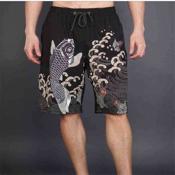 

men's shorts short casual summer cotton plus siz m79c, White;black