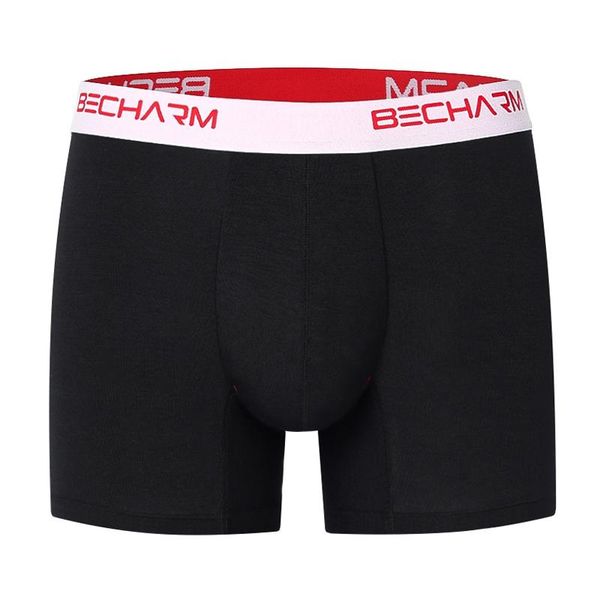 

underpants drop men's panties boxers shorts bamboo fiber underwear briefs set large gay clothing support wholesale/custom, Black;white