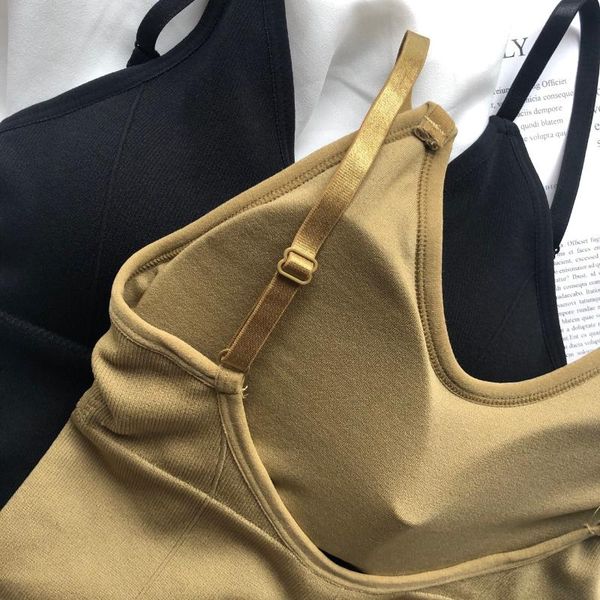 

cotton sports bras women push up solid sports bra jogging gym women bra girl underwear fitness running yoga sport, White;black