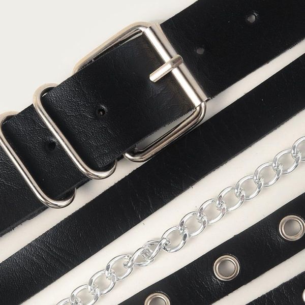 

belts women fashion waist belt narrow stretch dress thin buckle leather waistband, Black;brown