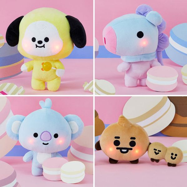 

K-pop plush toys glowing cartoon Children toy kawaii animal dog rabbit rabbit koala plush doll exquisite gift boy girl