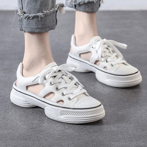 

sandals platform woman flats summer shoes women heels fashion women's 2021 beach heel sandles casual sneaker, Black