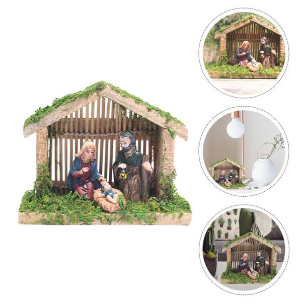 

decorations nativity scene statue themed party christmas festival holiday figurine