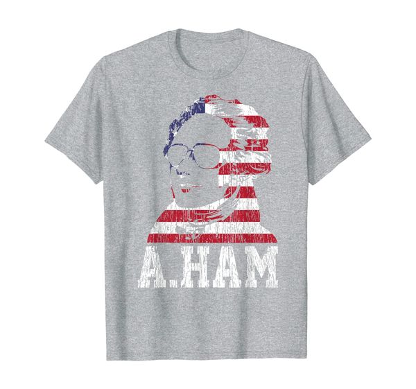 

alexander hamilton shirt 4th of july t-shirt a ham tee usa, White;black