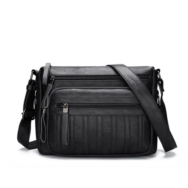 

evening bags fashion women crossbody for 2021 retro shoulder bag handbag female pu leather messenger