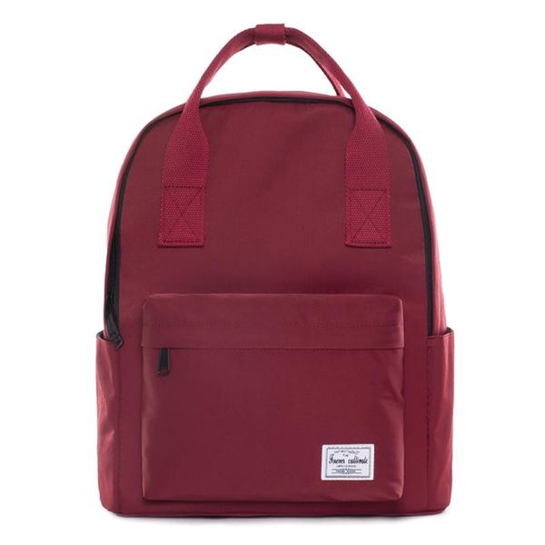

backpack lapbag women schoolbag for teenage girls shoulder canvas bagpack men large black bookbag mochila notebook pink