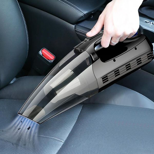 

vacuum cleaner 2 uses car + inflatable pump with digital display portable dual use auto air compressor