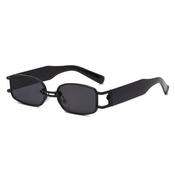

luxury designer sunglasses so&ei fashion small rectangle women brand designer vintage square punk sun glasses men shades uv400 clear eyewear, White;black