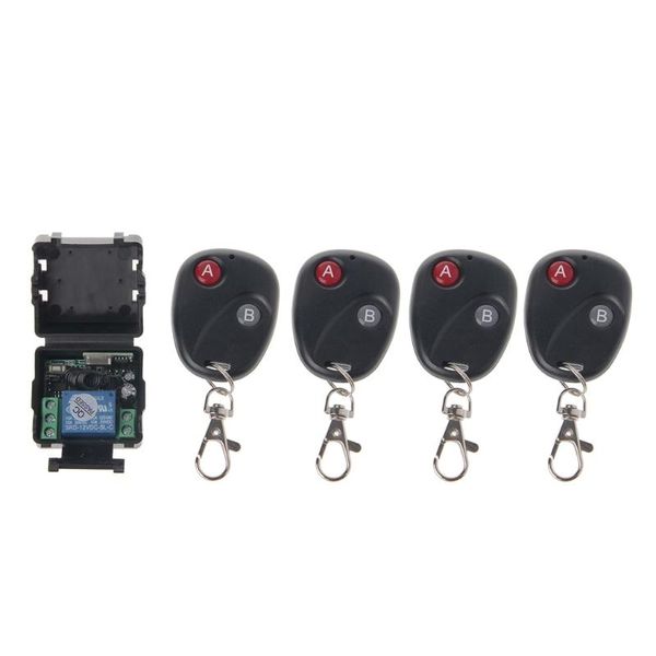 

remote controlers dc 12v 10a 433mhz wireless rf relay control switch receiver transmitter kit x3ue