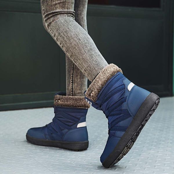 

boots female boot chaussires winter girl tenisky luxury women's shoes large platform high heels airy tennis air, Black