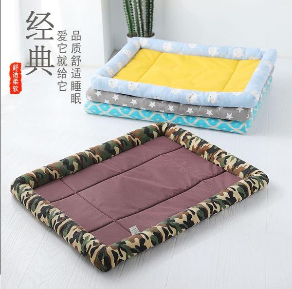

kennels & pens summer dog kennel universal waterproof teddy bear cushion bite-resistant cat bed special pet