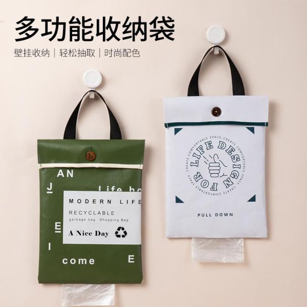 

storage bags in bag kitchen oxford waterproof dormitory hanging garbage toilet