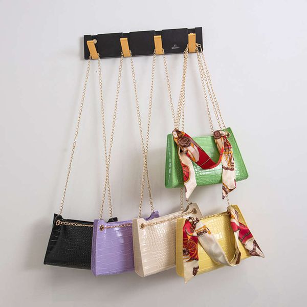 

stone 2021 fashion new simple hand single shoulder messenger leisure chain small square bag