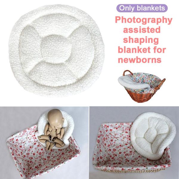 

boy girl newborn baby basket filler pgraphy props mat posing accessories fordable p shoot soft blanket multifunction