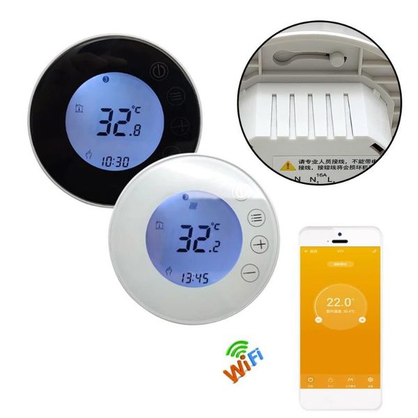 

smart home control x7h tuya wifi thermostat temperature controller r app remote wireless monitor for water/electric floor heating /gas boile