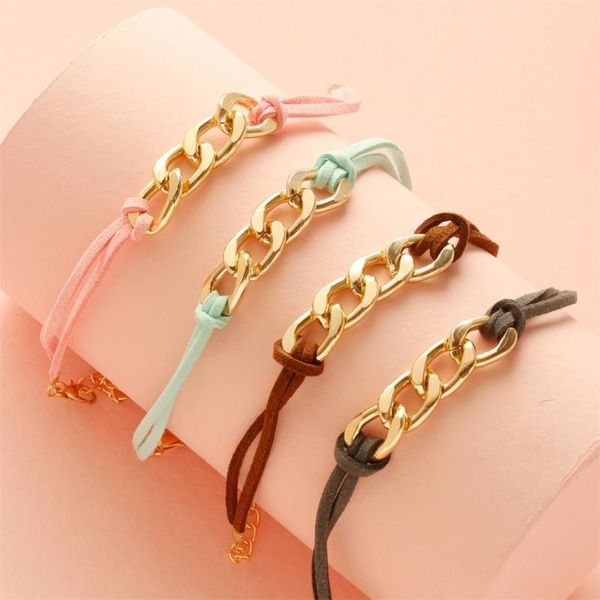 

charm bracelets charmsmic butterfly velvet chain rhinestone personality women wristband hand braided summer vacation, Golden;silver