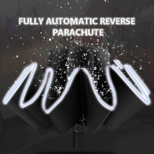 

umbrellas reverse umbrella creative double automatic sunny dual-purpose folding business