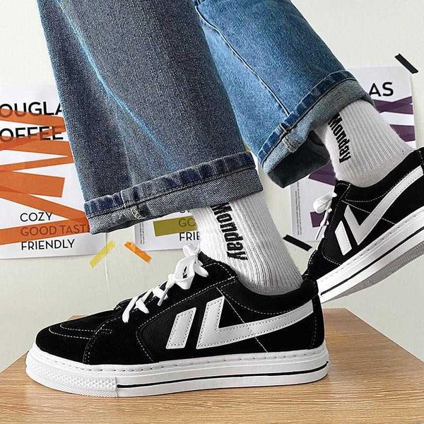 

men running shoes 2021 new board canvas big end ins leisure sports mori harajuku ulzzang student men's shoes traniers sneakers