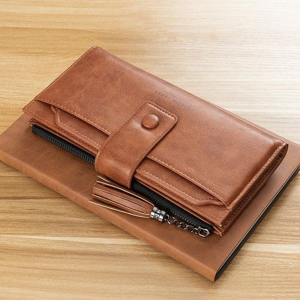 

wallets women's long wallet multi-function fashion coin purse, Red;black