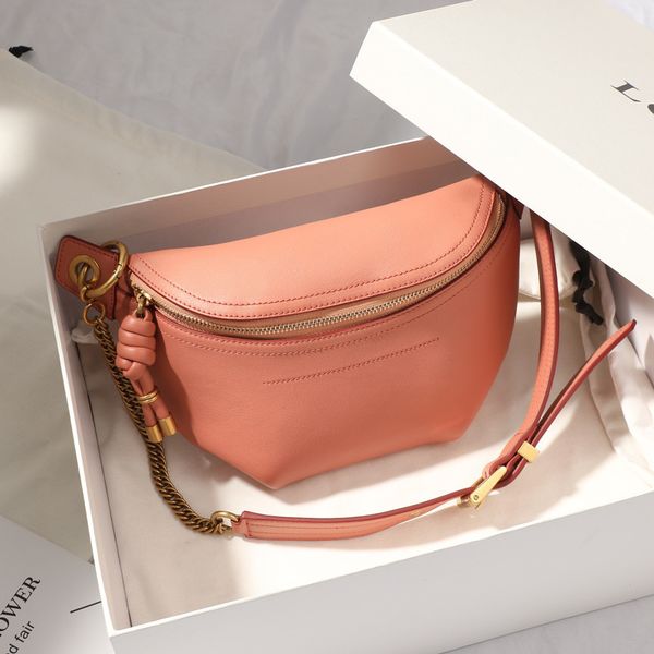 

75% off luxury handbag 2021 spring and summer new shoulder crossbody bag women's waist bag fashion simple aaaa