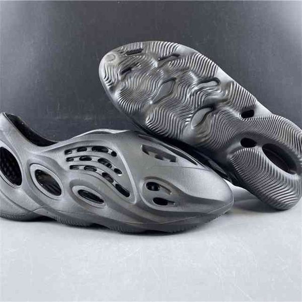 

fashion brand slippers foam men super great quality runner outdoor basketball football soccer sneakers sports sandal summer bedroom party sx, Black